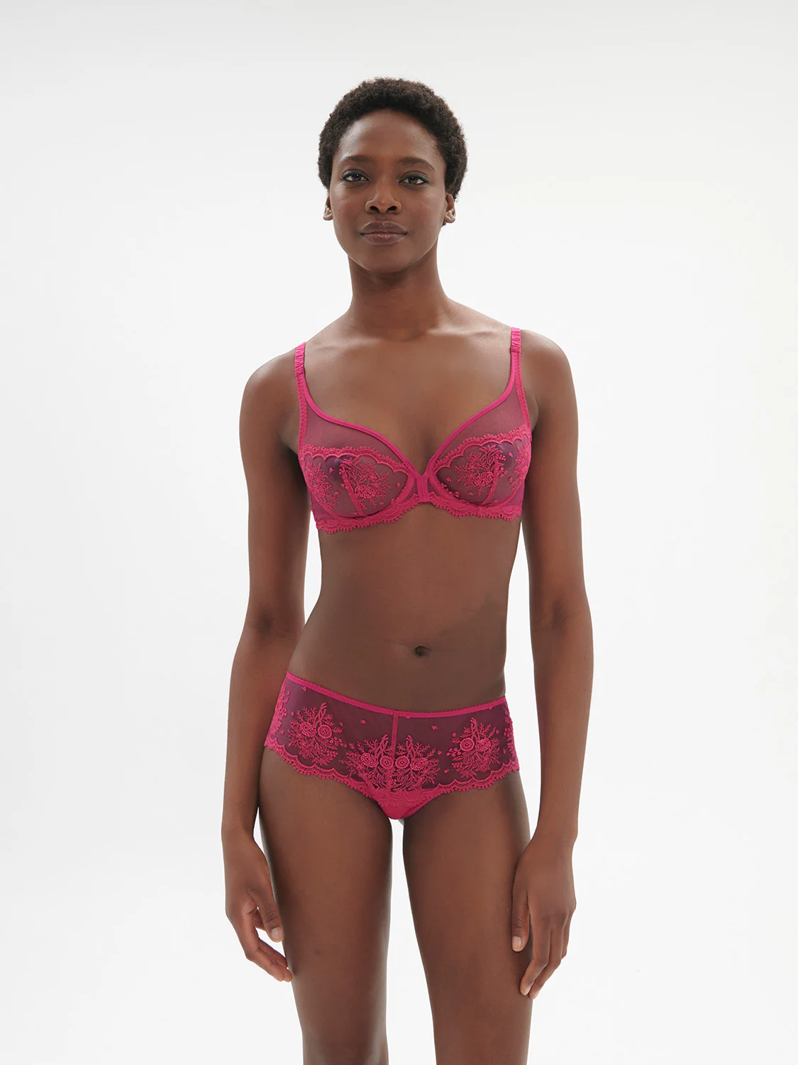 Shorty - Intrigue - Disco Pink - Simone Perele