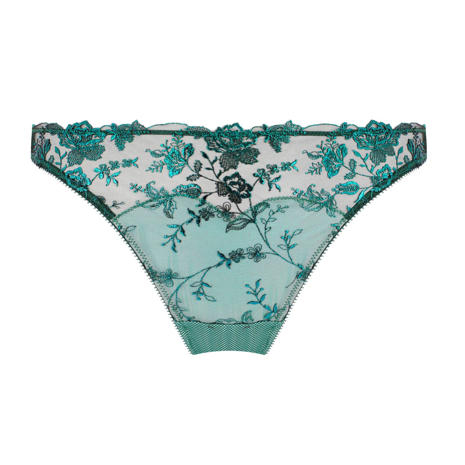 G-String - Victresse - Kingsfisher Blue - Dita von Teese