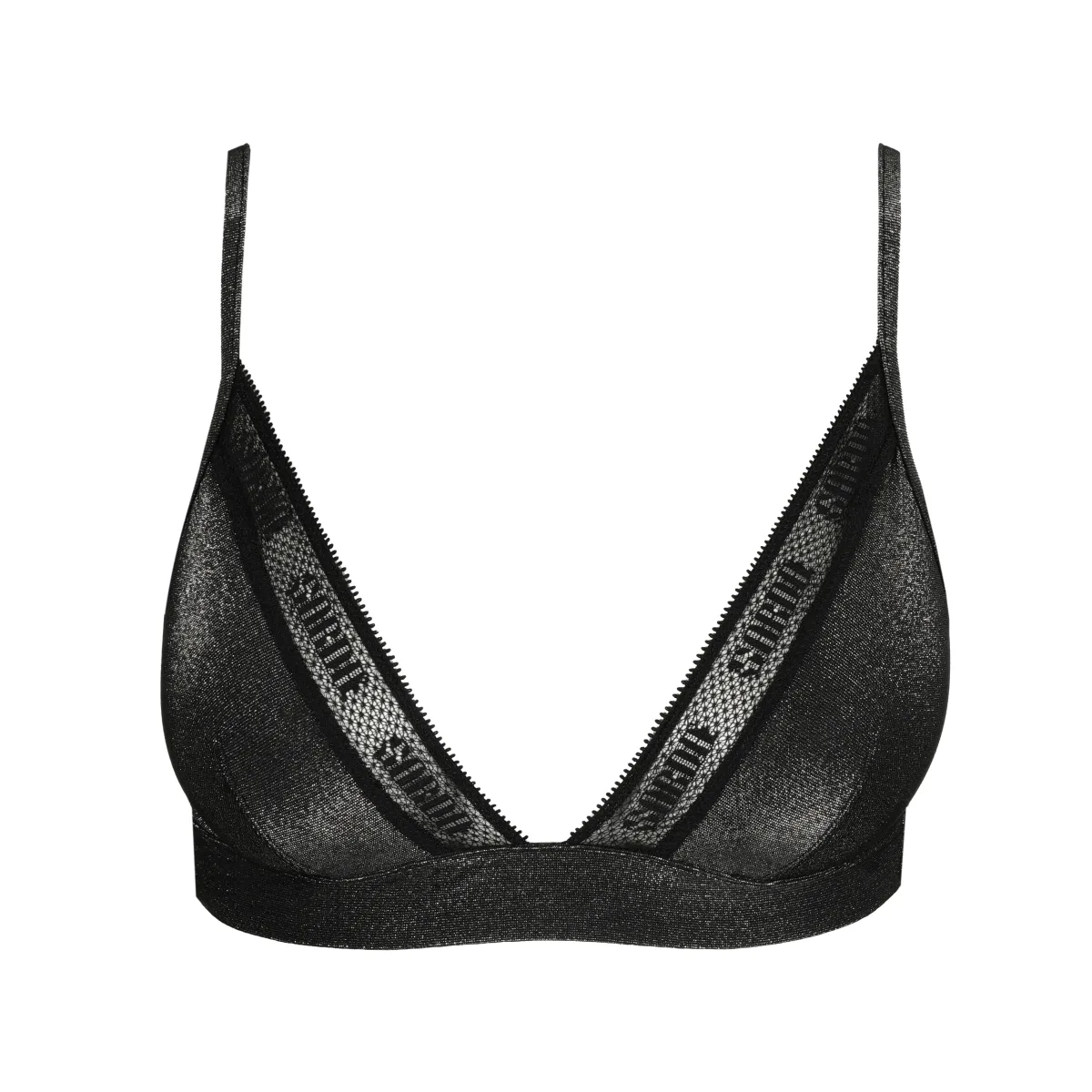 Unterlegte Bralette - Carreras - Black- Sarda 