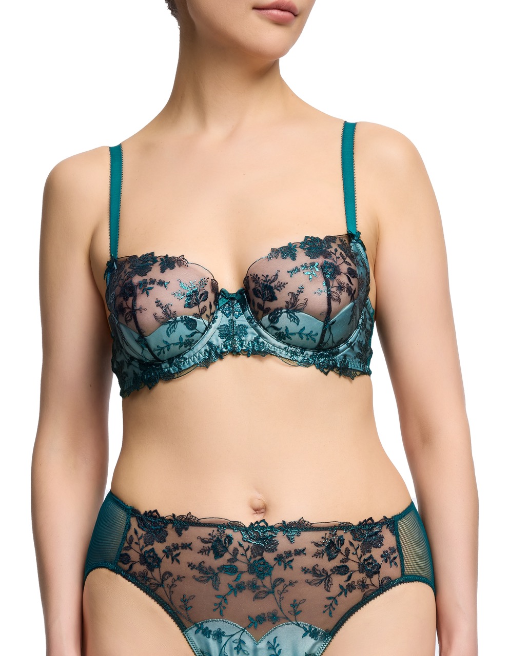 Balconette BH - Victresse - Kingsfisher Blue - Dita von Teese