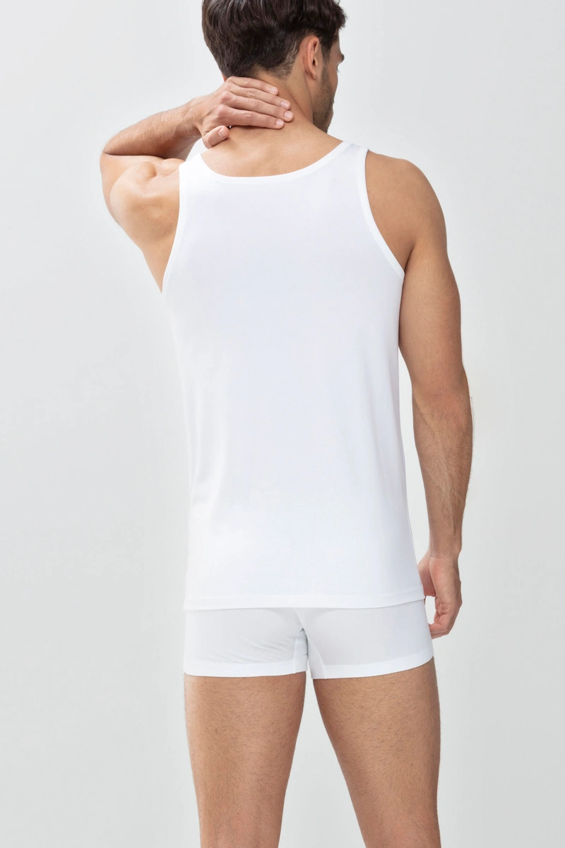 Tank Top Serie Dry Cotton - Mey - Weiß