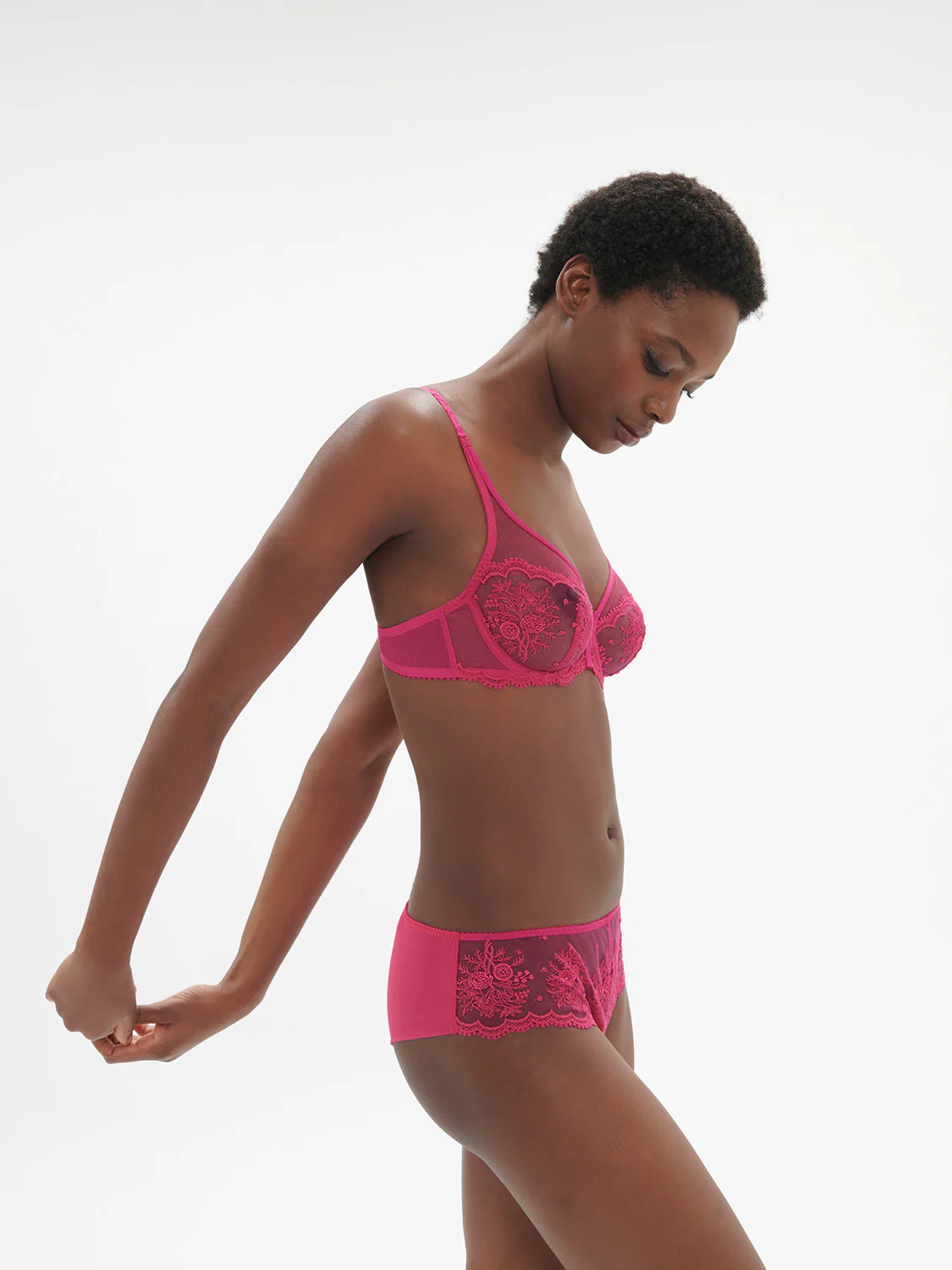 Shorty - Intrigue - Disco Pink - Simone Perele