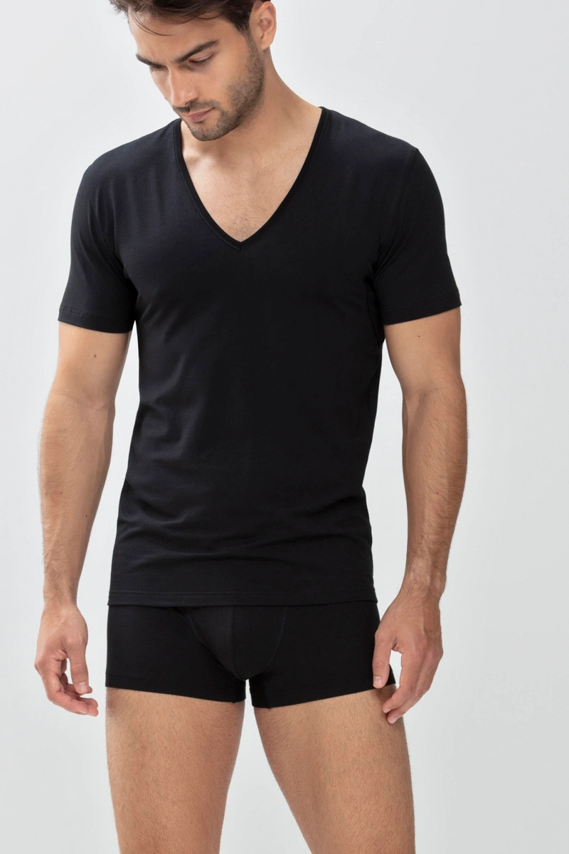 Shorty - Serie Dry Cotton - Mey - Schwarz