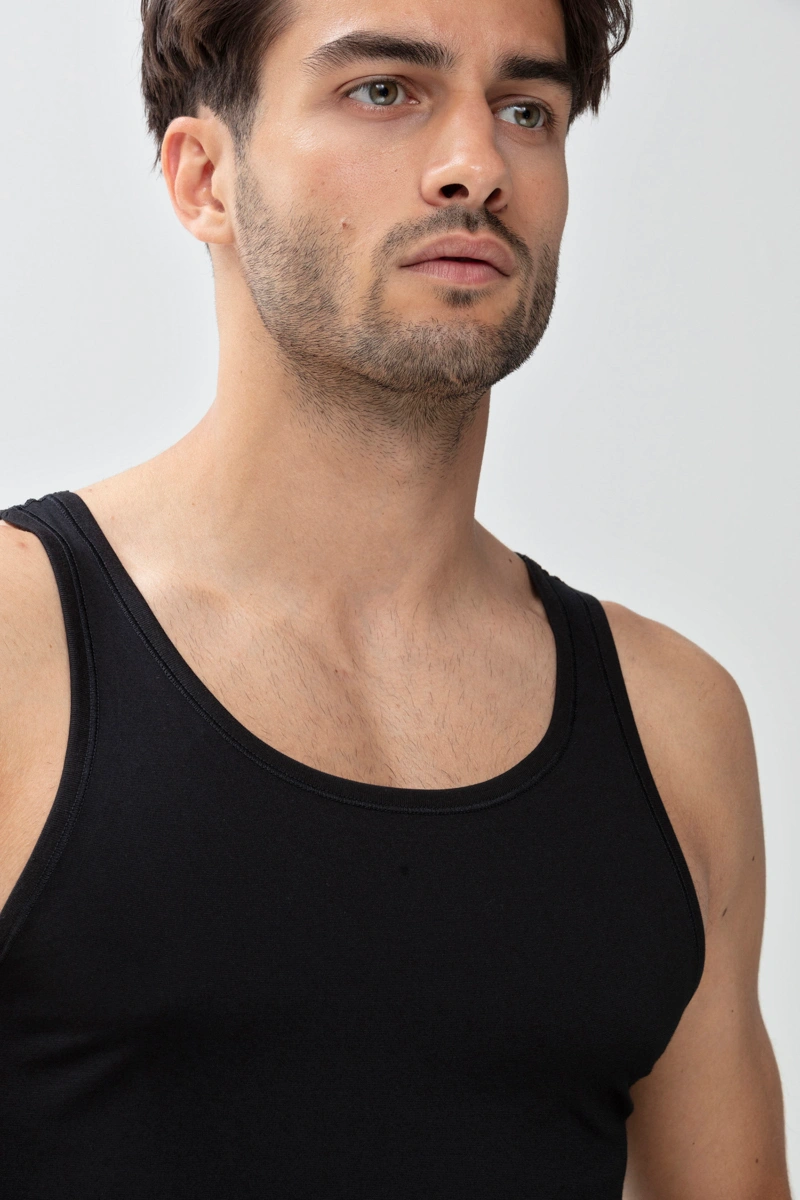 Tank Top Serie Dry Cotton - Mey - Schwarz