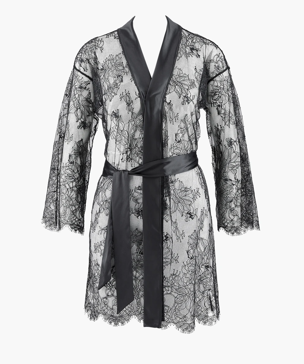 Aubade - Histore d'un Soir  - Kimono, AU-RZ65-Schwarz