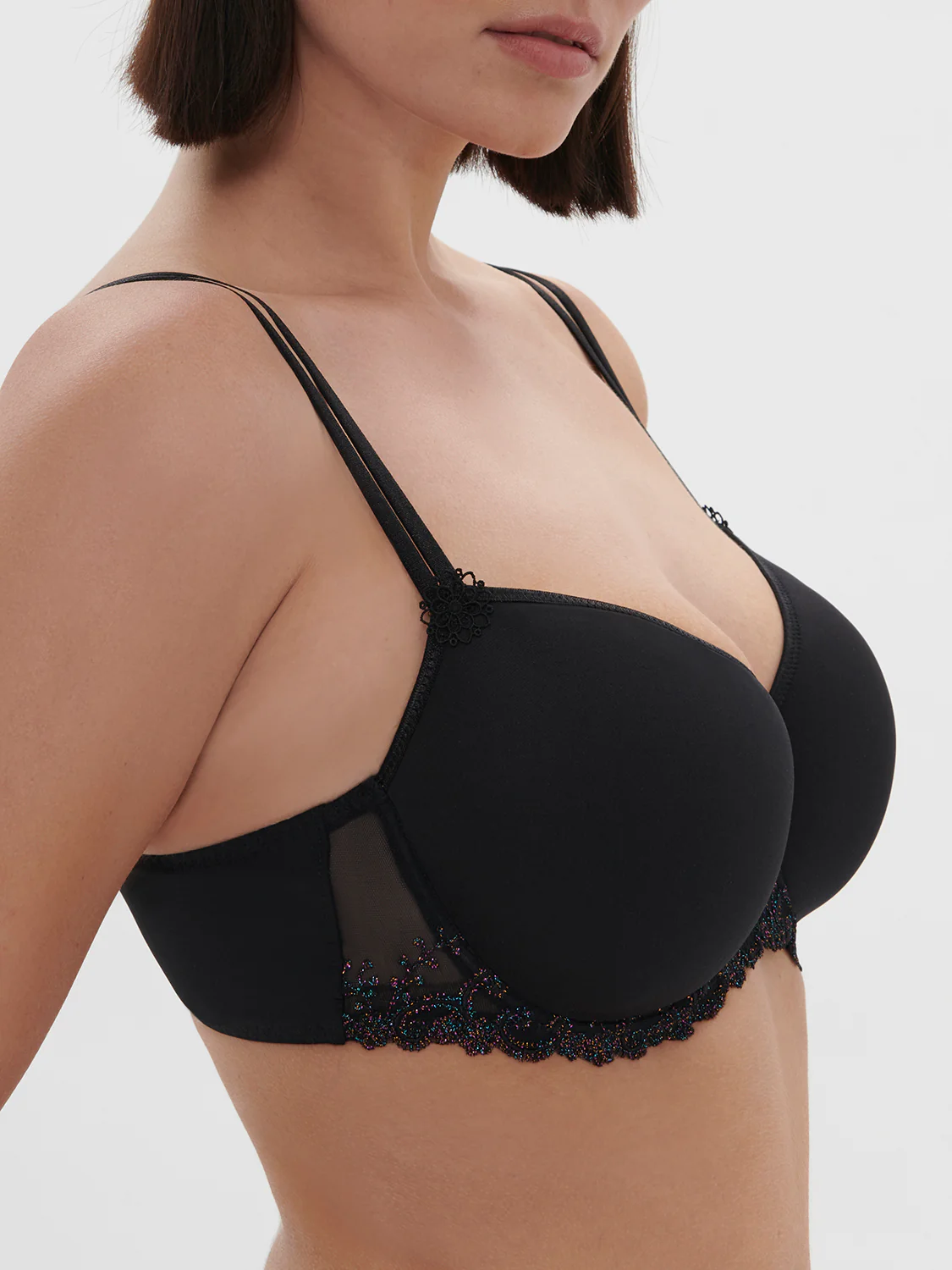 Contour BH Spacer - 3D - Delice - Noir Gem - Simone Perele