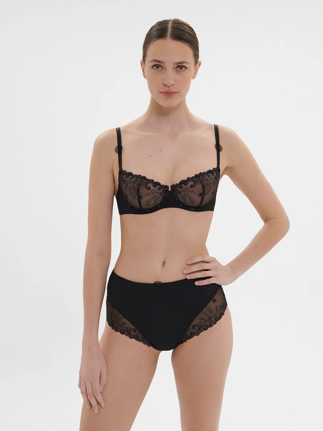 Taillenslip - Delice - Noir Gem - Simone Perele  