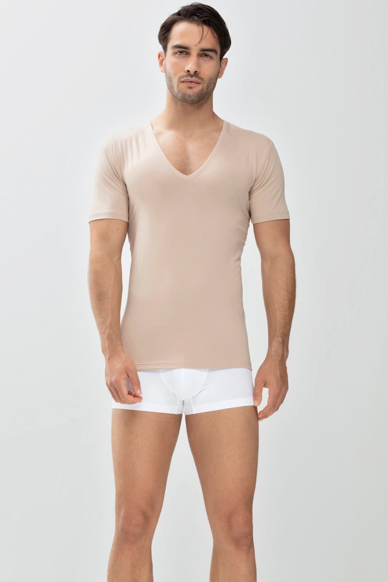 Drunterhemd - V-Neck Serie Dry Cotton Functional- Mey - Light Skin